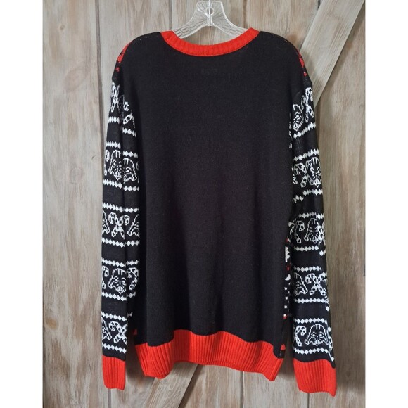 Star Wars Darth Vader Novelty Ugly Christmas Sweater Men's Size XL Party Holiday - Picture 2 of 10